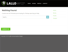 Tablet Screenshot of lallo.net
